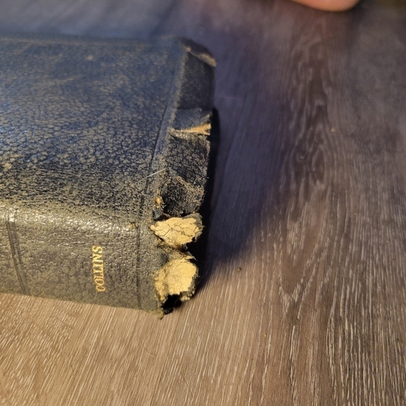 Holy Bible Concordance Collins Authorized KJV 1959 Black Leather Great‎ … - Picture 2 of 16